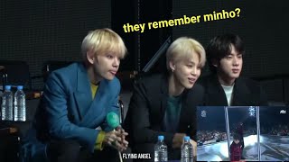 BTS Reaction to Stray Kids GDA 2019 [upl. by Amiaj370]