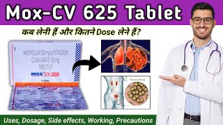 Mox CV 625 tablet uses in hindi  Mox CV 625  Mox CV 625 tablet kis kaam aati hai  Mox CV 625 mg [upl. by Sinnylg]