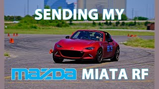 ND Miata MX5 AutoX Full Send [upl. by Ahsaercal63]