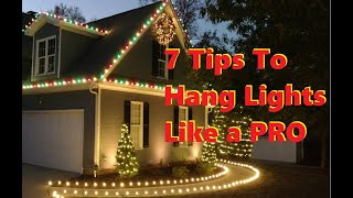 7 timesaving tips for installing Christmas lights FAST [upl. by Volkan]