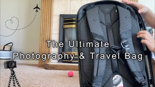 Initial reaction to Peak Design 45L Travel Book Bag for Traveling Abroad [upl. by Gnen]