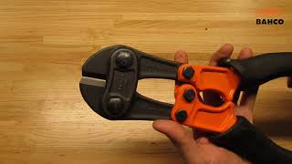 4559 BOLT CUTTER CUTTING HEAD ADJUSTMENT [upl. by Nerek]