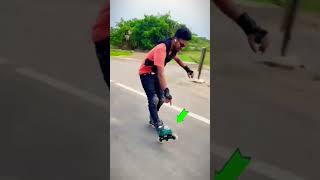 speed skating inlineskating indianskater youtubeshorts viralvideo trandingshort stunt skater [upl. by Drof]