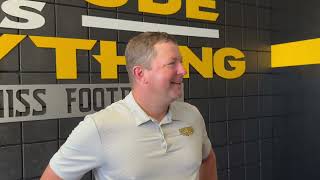 USM Football  Will Hall and Will James speak to media following final fall scrimmage [upl. by Ano]