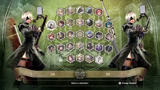 SOULCALIBUR 6  2B ALL WEAPONS  SKINS  SPECIAL SKILLS [upl. by Letnuahs]