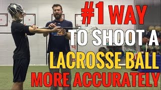 1 Way to SHOOT A LACROSSE BALL More ACCURATELY [upl. by Denver]