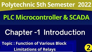 Limitations of Relay। PLC 5th Semester। PLC Microcontroller amp Scada 5th Semester UPBTE। Electrical [upl. by Novyad]