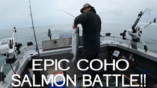 Unbelievable Coho Salmon Haul – Oregon Coast Fishing Adventure [upl. by Cosma]