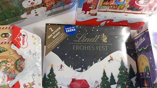 Advent Calendar 🎄 Overload From Kinder Schokolade to Chio Lindt and More [upl. by Lareine110]