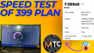 JIO Fiber 399 Plan Review After 180 Days Honest review Speed test of Landline Connection [upl. by Keifer197]