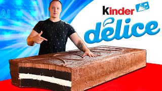 I Made a Giant 440Pound Kinder delice [upl. by Suixela]