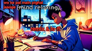 wo ke pal main pighal jaaoge REMIX NEW HINDI song  lofi  Gunpagal [upl. by Dulcia]