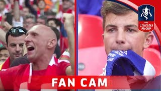 Arsenal 21 Chelsea  Emirates FA Cup Final 201617  FAN CAM [upl. by Rafa]