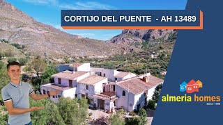 Country house for sale in Almeria with a 12x6m pool and 360º views  Cortijo del Puente  AH13489 [upl. by Arikahc422]