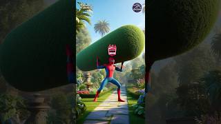 Garden Topiarist  Who is best SpiderMan vs Venom vs Captain America shorts spiderman [upl. by Borreri]