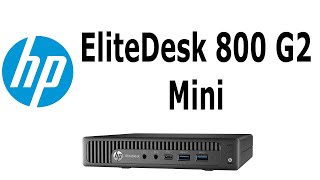 HP Elitedesk 800 G2 Mini [upl. by Enalda122]