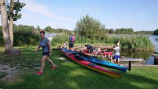 von Babke zum Leppinsee erste Gruppentour 2018 Facebook Gruppe Wasserwandern [upl. by Joycelin]