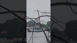 Antique Sternwheeler Drives By Me [upl. by Annawot844]