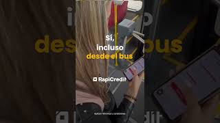 Desde donde estés Sí incluso desde el bus 🚌 Obtén tu préstamo ya en RapiCreditcom🤘🏻 rapicredit [upl. by Sesilu]