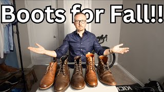 FallWinter 2024 Boot Lineup  Style Tips For Men [upl. by Nnylyt]