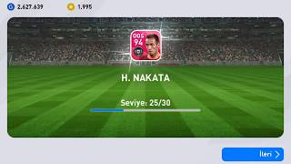 Nakata Max Level Rating Iconic Moment Roma PES Mobile H Nakata Full [upl. by Lenrow]