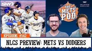 NLCS Preview Mets vs Dodgers  The Mets Pod  SNY [upl. by Epoillac]