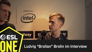 Ludvig “Brollan” Brolin im Interview [upl. by Acireed590]