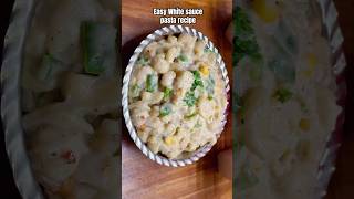 whitesaucepasta pastarecipe easypastarecipe kidsfavourite shorts shortvideo short videos 😋 [upl. by Eilujna355]