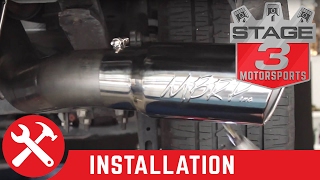 20112014 F150 EcoBoost MBRP Single Exit Cat Back Exhaust Install [upl. by Daron]