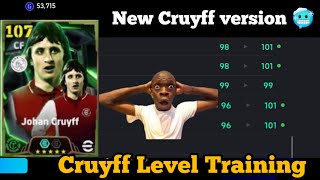 Epic Johan Cruyff Level Training In efootball 2025  Johan Cruyff efootball Training [upl. by Boarer]