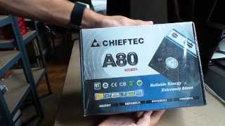 Chieftec A80 750W CTG750C moduláris tápegység bemutató videó  Tech2hu [upl. by Astrix]