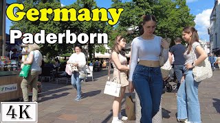 Walking in the city of Paderborn Germany 【4K】 [upl. by Nomsed]