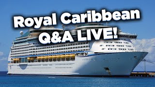 Royal Caribbean QampA LIVE [upl. by Millham]