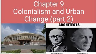 class 8 history chapter 9 Colonialism and Urban Change [upl. by Kunkle]