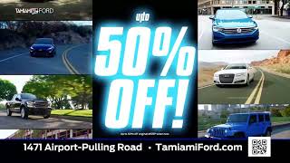 Rush To The Pre Auction Sales Center At Tamiami Ford [upl. by Elleirb]