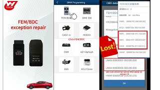 Yanhua Mini ACDP Repair BMW FEM BDC if Lost Coding  OBDII365 [upl. by Glialentn]