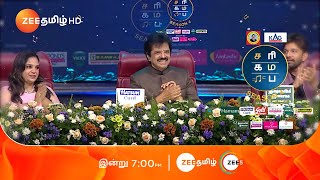 Saregamapa Senior Season 4  Saregamapa Sangamam  Today 7PM  Promo  Zee Tamil [upl. by Maxentia]