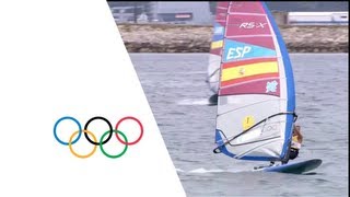 Alabau Neira ESP Wins Womens RSX Windsurfing Gold  London 2012 Olympics [upl. by Beeson]