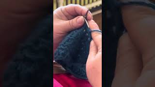 HooksampNeedles box 📦 4 third pattern variation 2 bag diy knitting tutorial [upl. by Arbma]