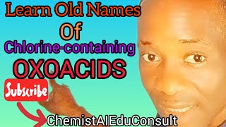 HOW TO PRONOUNCE OLD NAMES OF OXOACIDS [upl. by Margetts478]