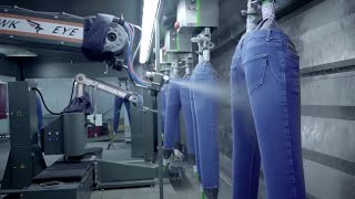 How Levis JEANS is made I Jeans Manufacturing Process [upl. by Abdu]