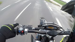 Ktm exc 500 2022 Top Speed 193 kmh [upl. by Eleaffar588]