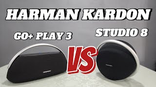 Versus entre Bocinas Hermanas  Harman Kardon GO PLAY 3 VS Harman Kardon Onyx Studio 8 Tu Elige [upl. by Joshua]