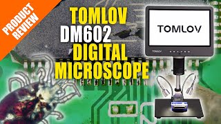 Tomlov DM602 Digital Microscope Unboxing and Review [upl. by Atined43]