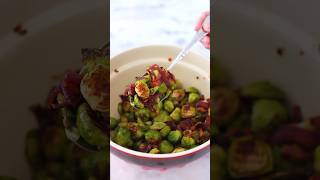 Roasted Brussels Sprouts With Bacon [upl. by Tate]