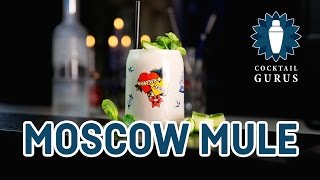 Moscow Mule Cocktail Tutorial amp Rezept  Die Cocktail Gurus [upl. by Odelle]