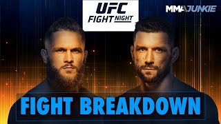 What is Mateusz Gamrots Path to Upset Rafael Fiziev  UFC Fight Night 228 Breakdown [upl. by Dorene]