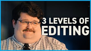 PRO Video EDITOR Explains The THREE Levels Of EDITING [upl. by Iturhs]