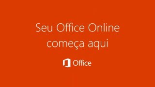 Office 365  Apresentação de recursos dos aplicativos do Office Online [upl. by Enotna]