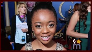 Skai Jackson Talks JESSIE SpinOff amp Disney Princes [upl. by Sally983]